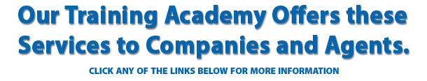 Our Training Academy - Services Offered